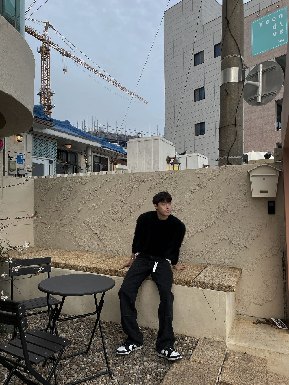 재킷 모델 착용 이미지-S65L52