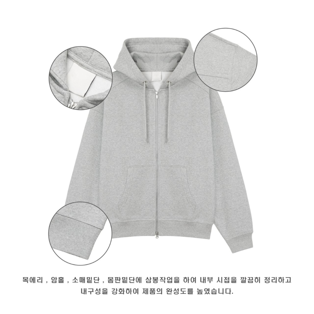 재킷 그레이 색상 이미지-S51L58