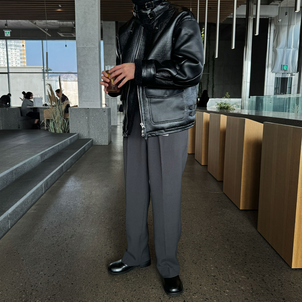재킷 모델 착용 이미지-S63L34