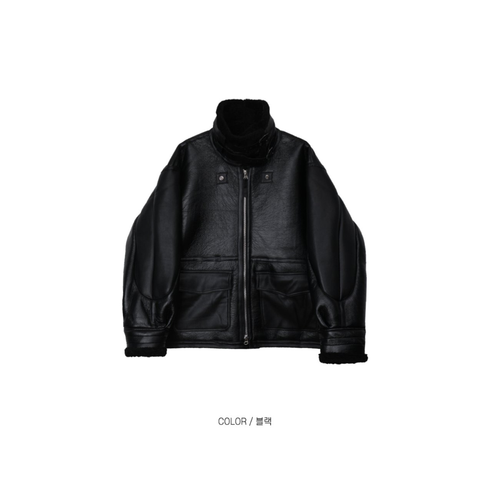 재킷 차콜 색상 이미지-S63L9