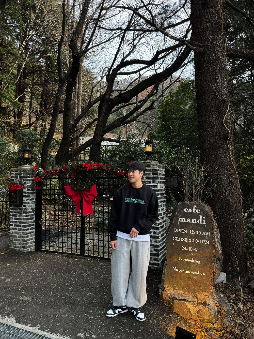 긴팔 티셔츠 모델 착용 이미지-S63L31