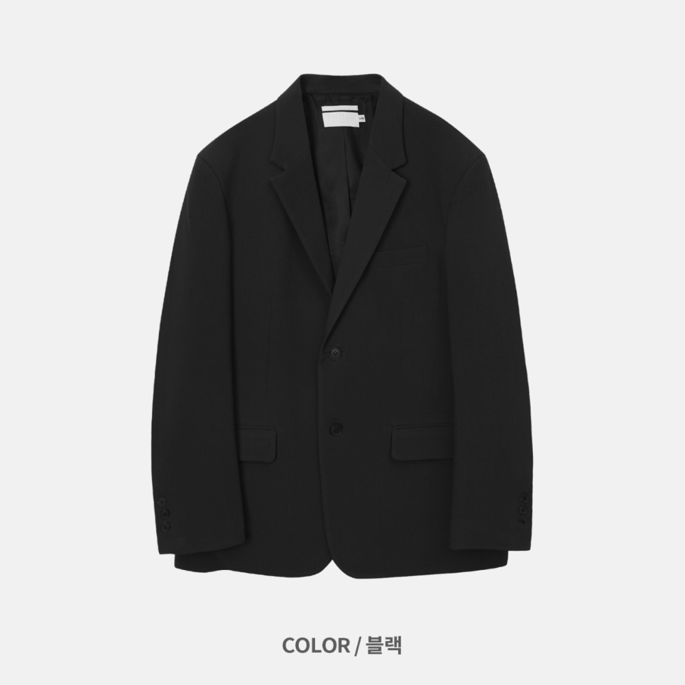 블레이저 차콜 색상 이미지-S65L4