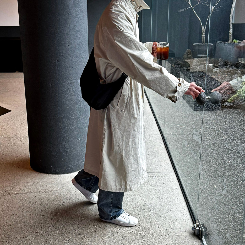 코트 모델 착용 이미지-S70L13