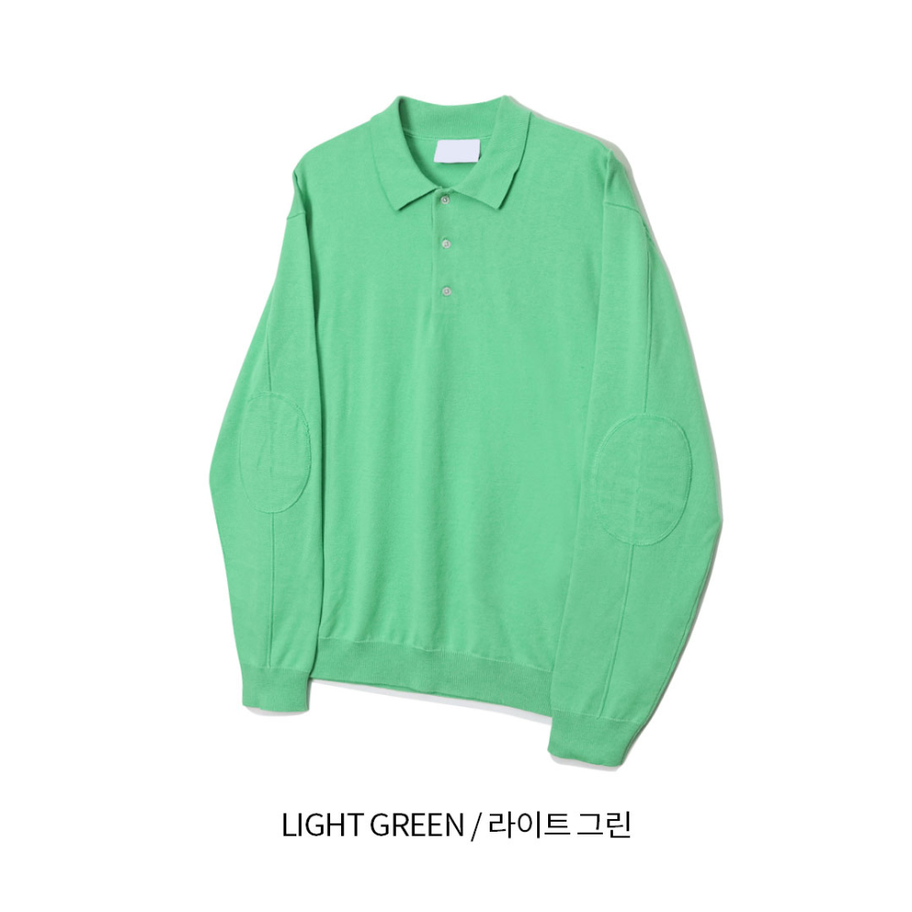 긴팔 티셔츠 민트 색상 이미지-S108L61