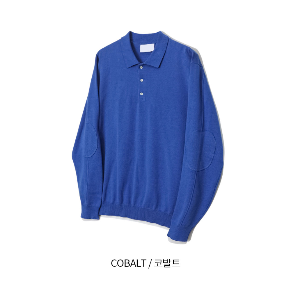 긴팔 티셔츠 블루 색상 이미지-S108L63