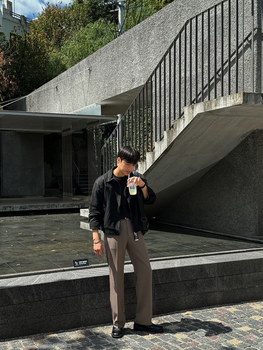 재킷 모델 착용 이미지-S121L29