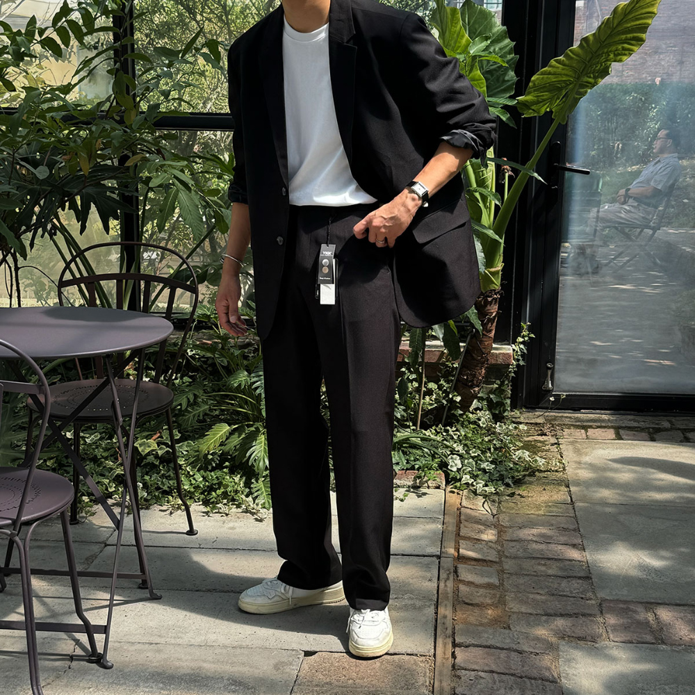 블레이저 모델 착용 이미지-S126L17