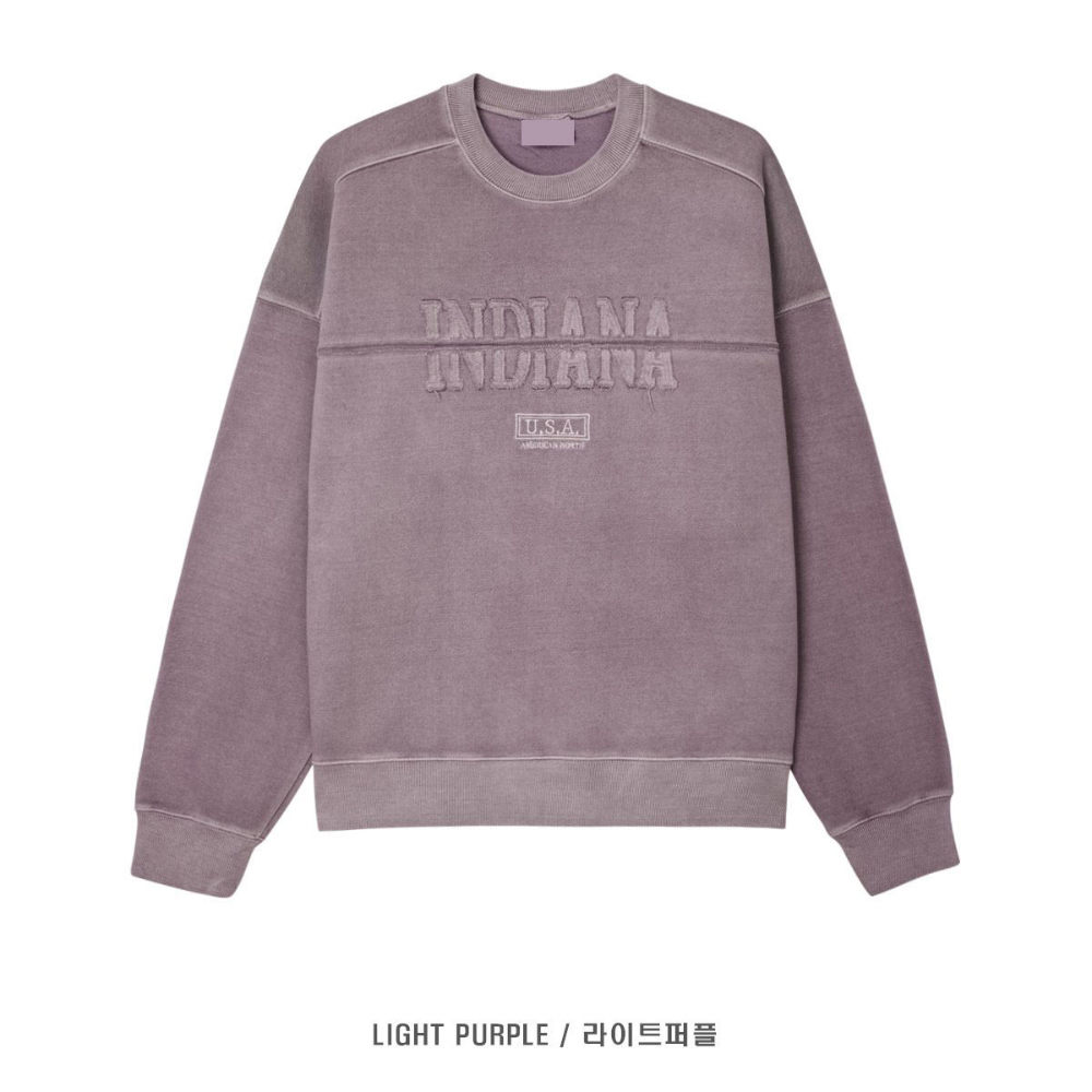 긴팔 티셔츠 코코아 색상 이미지-S120L3