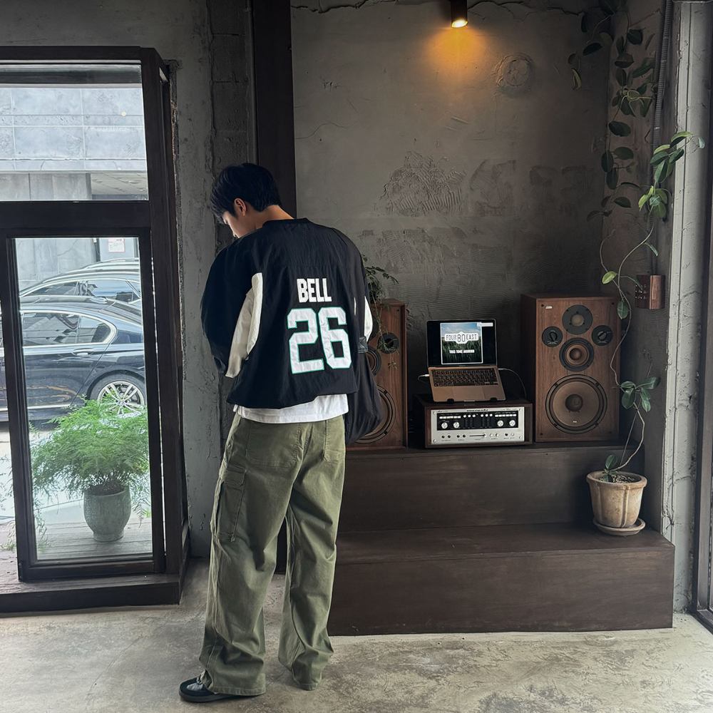바지 모델 착용 이미지-S132L35