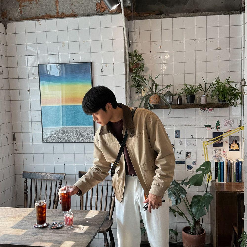 재킷 모델 착용 이미지-S129L9