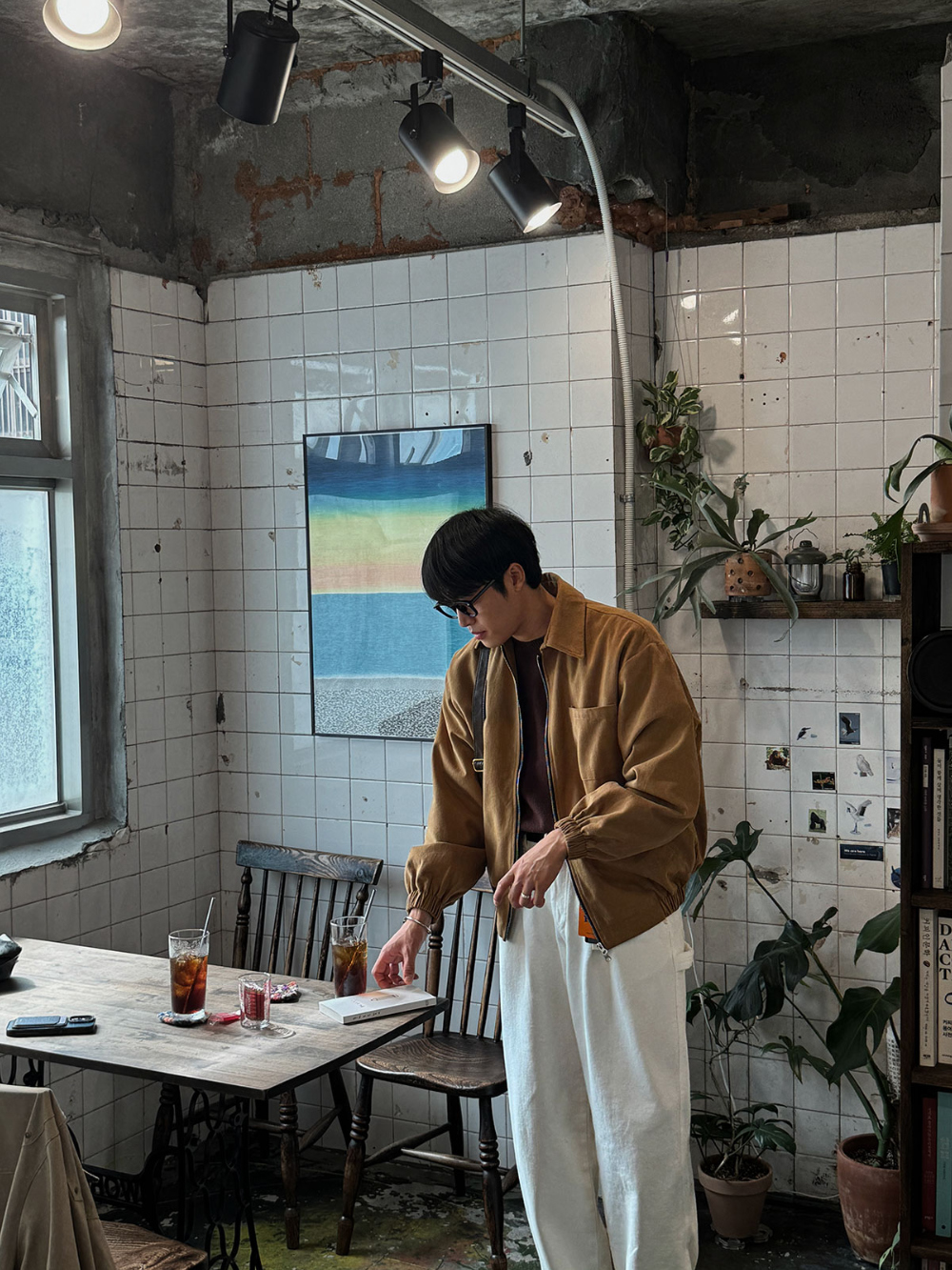 재킷 모델 착용 이미지-S132L20