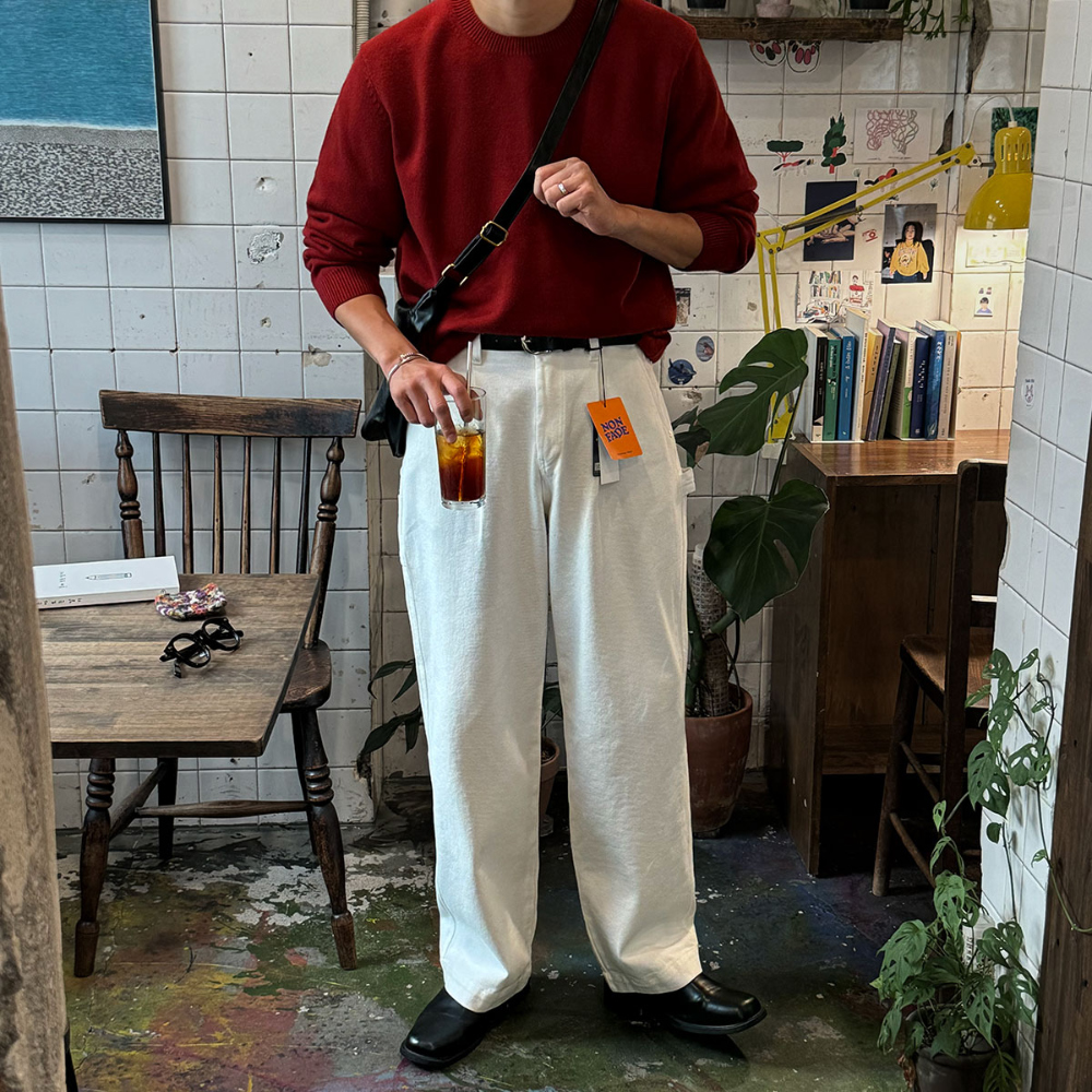 바지 모델 착용 이미지-S130L11