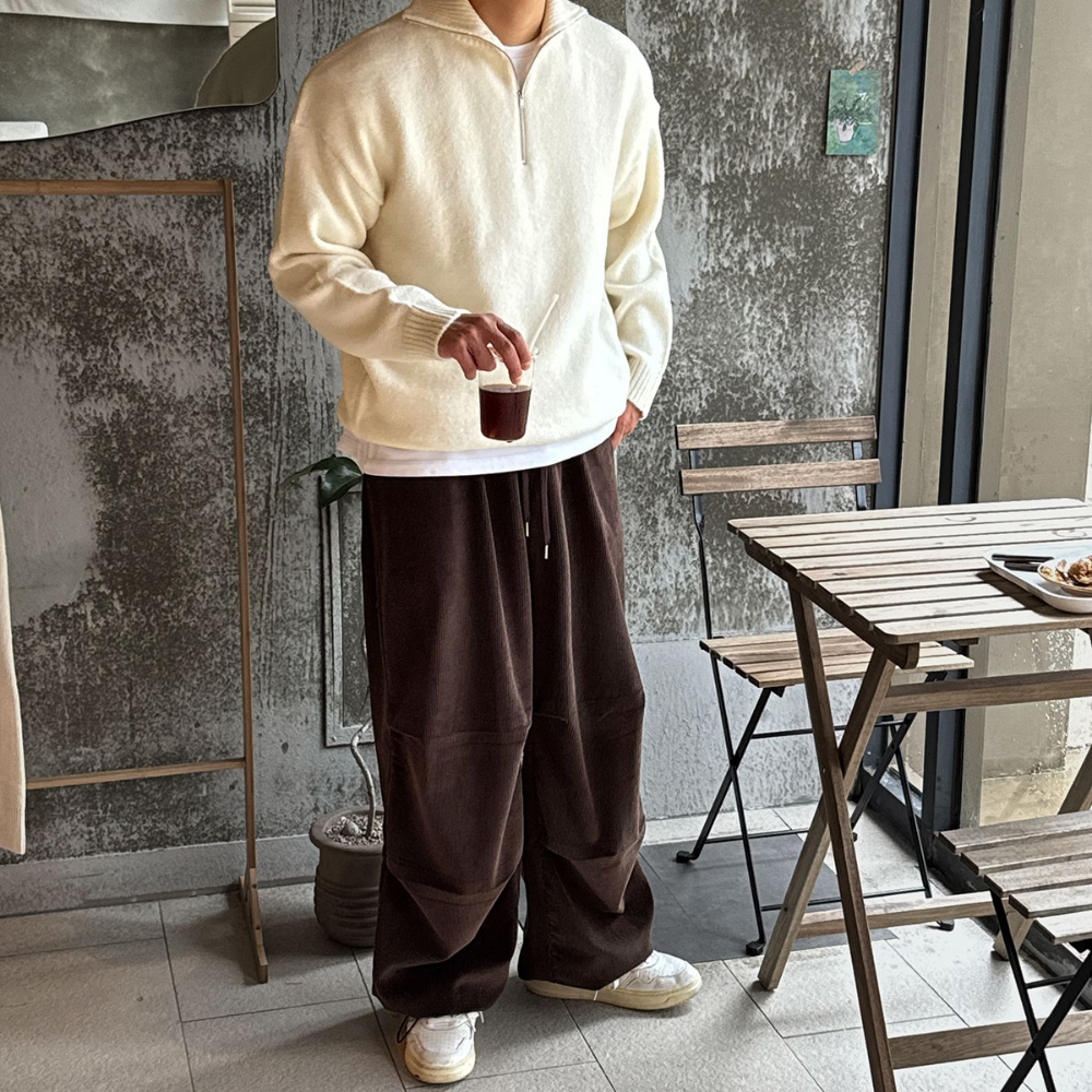 긴팔 티셔츠 모델 착용 이미지-S121L2