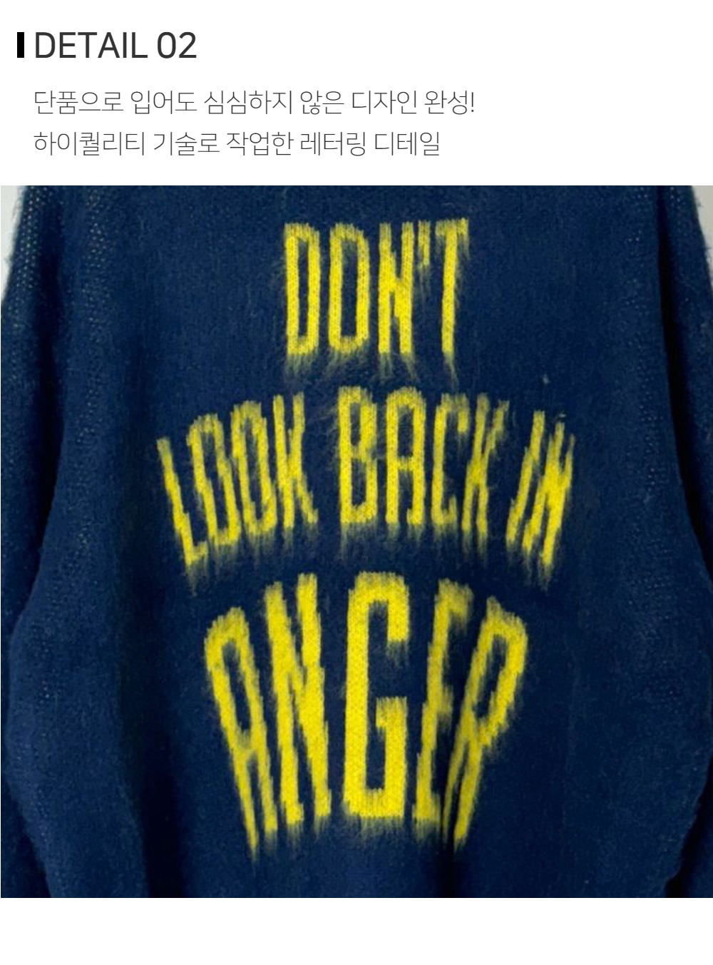 긴팔 티셔츠 네이비블루 색상 이미지-S124L4