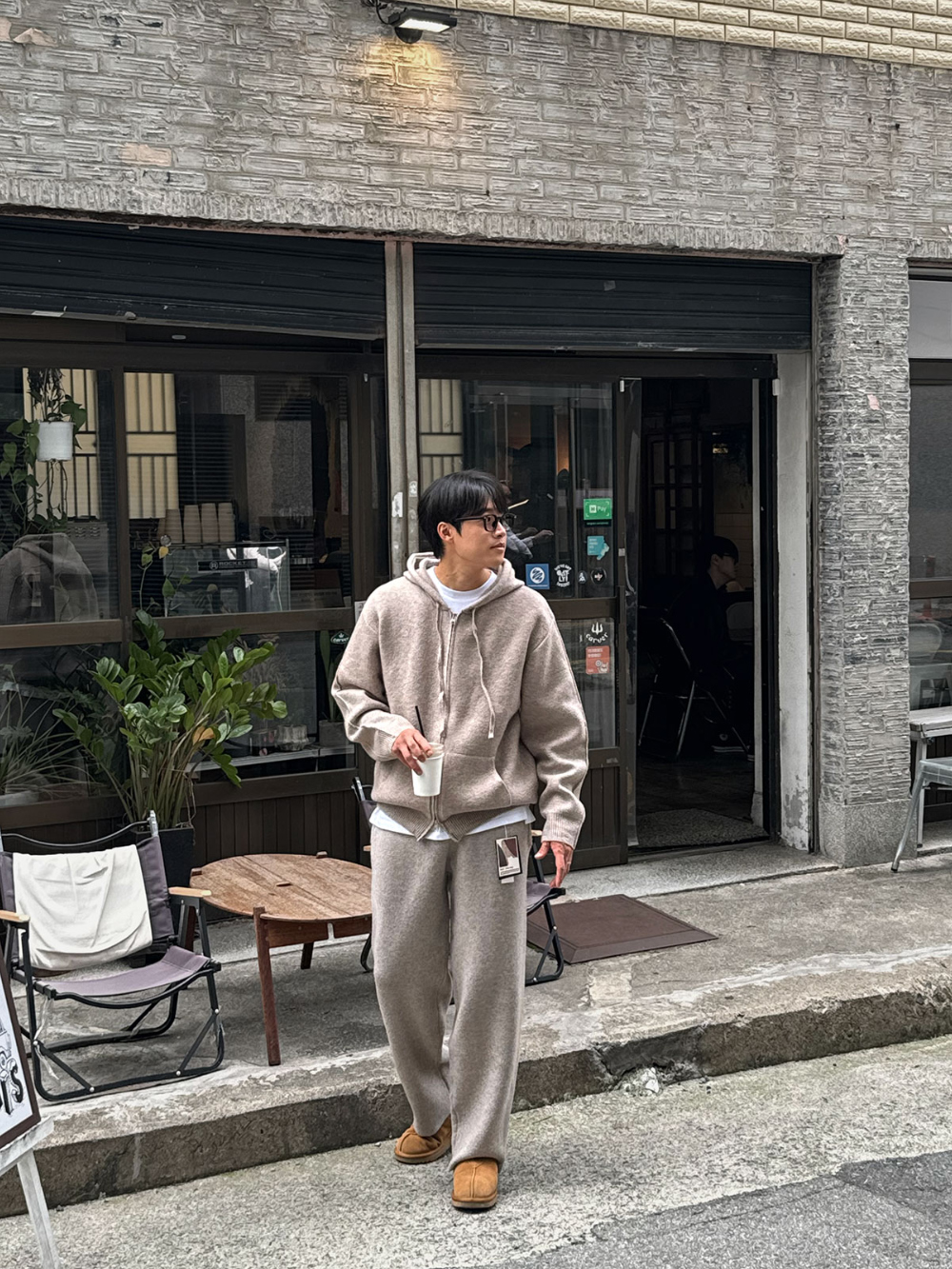 바지 모델 착용 이미지-S113L24