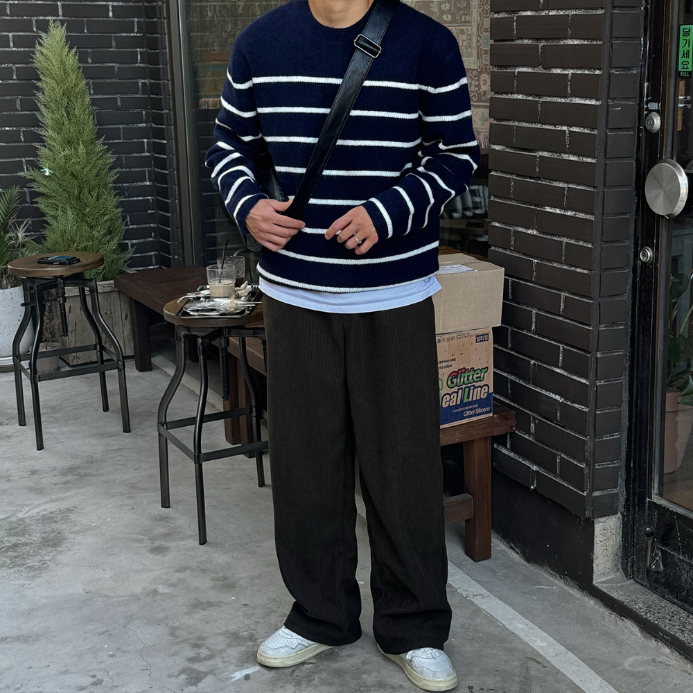 바지 모델 착용 이미지-S124L27