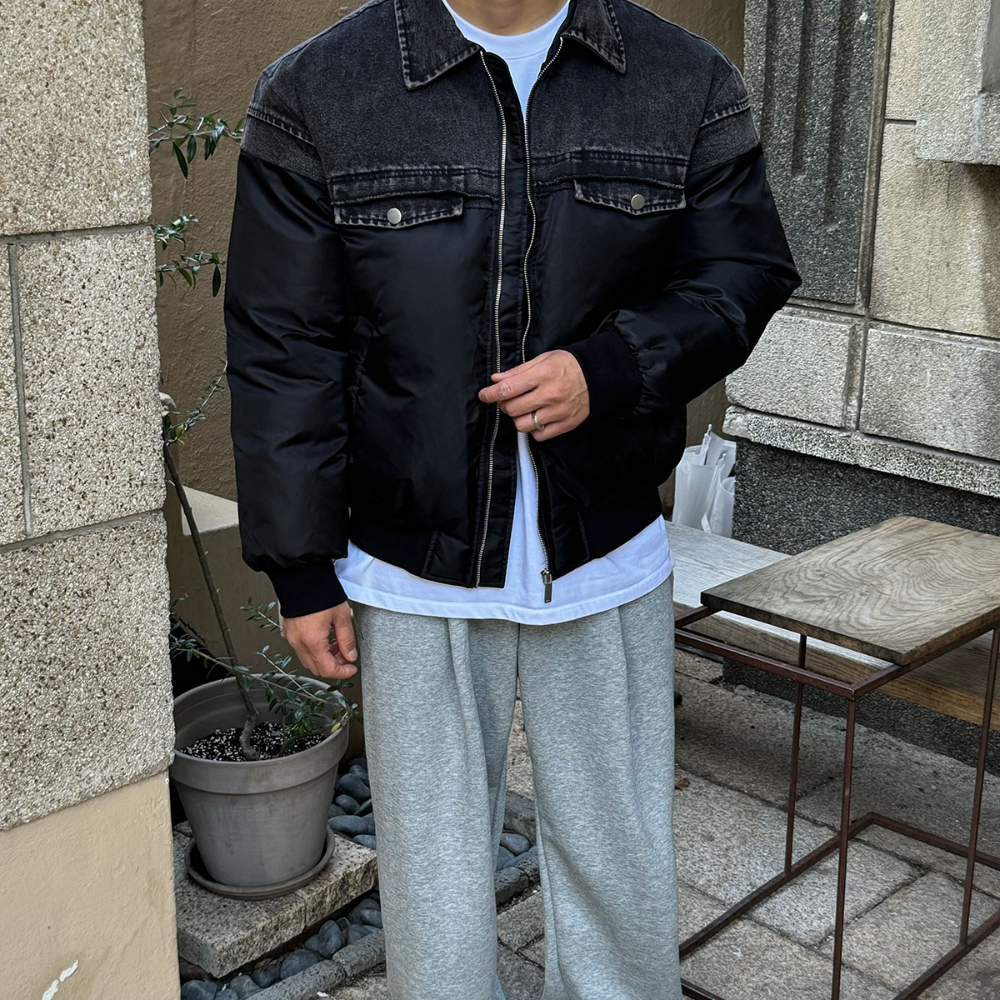 재킷 모델 착용 이미지-S142L17