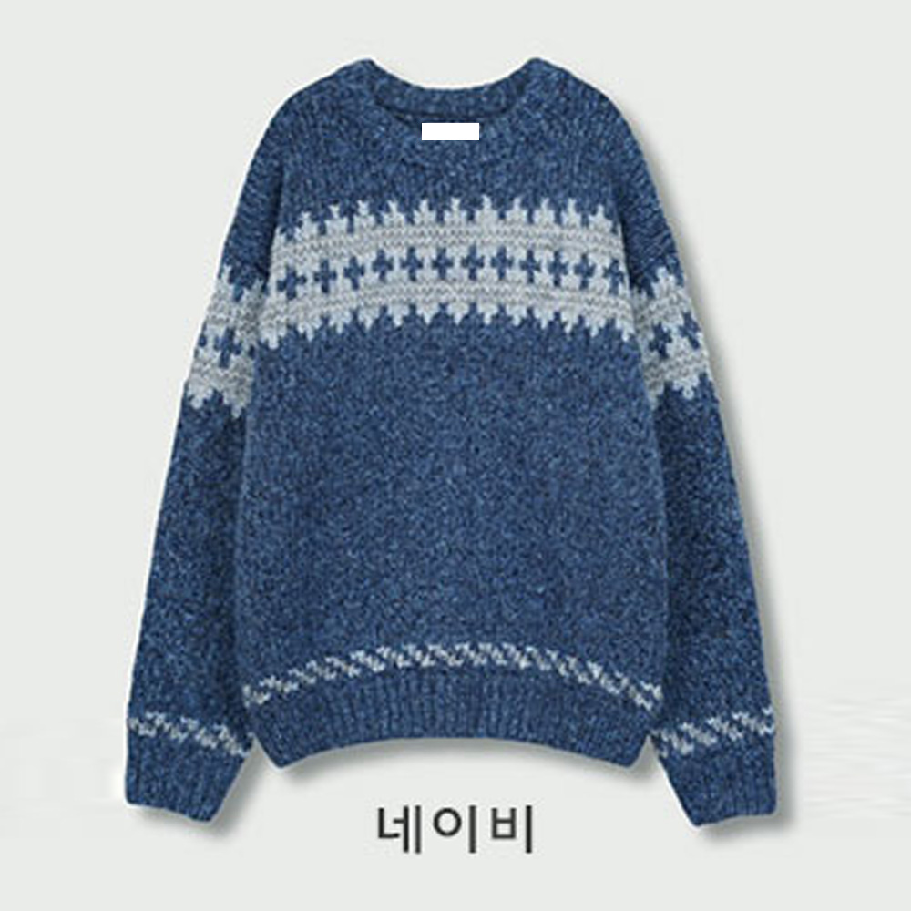 긴팔 티셔츠 네이비블루 색상 이미지-S122L46