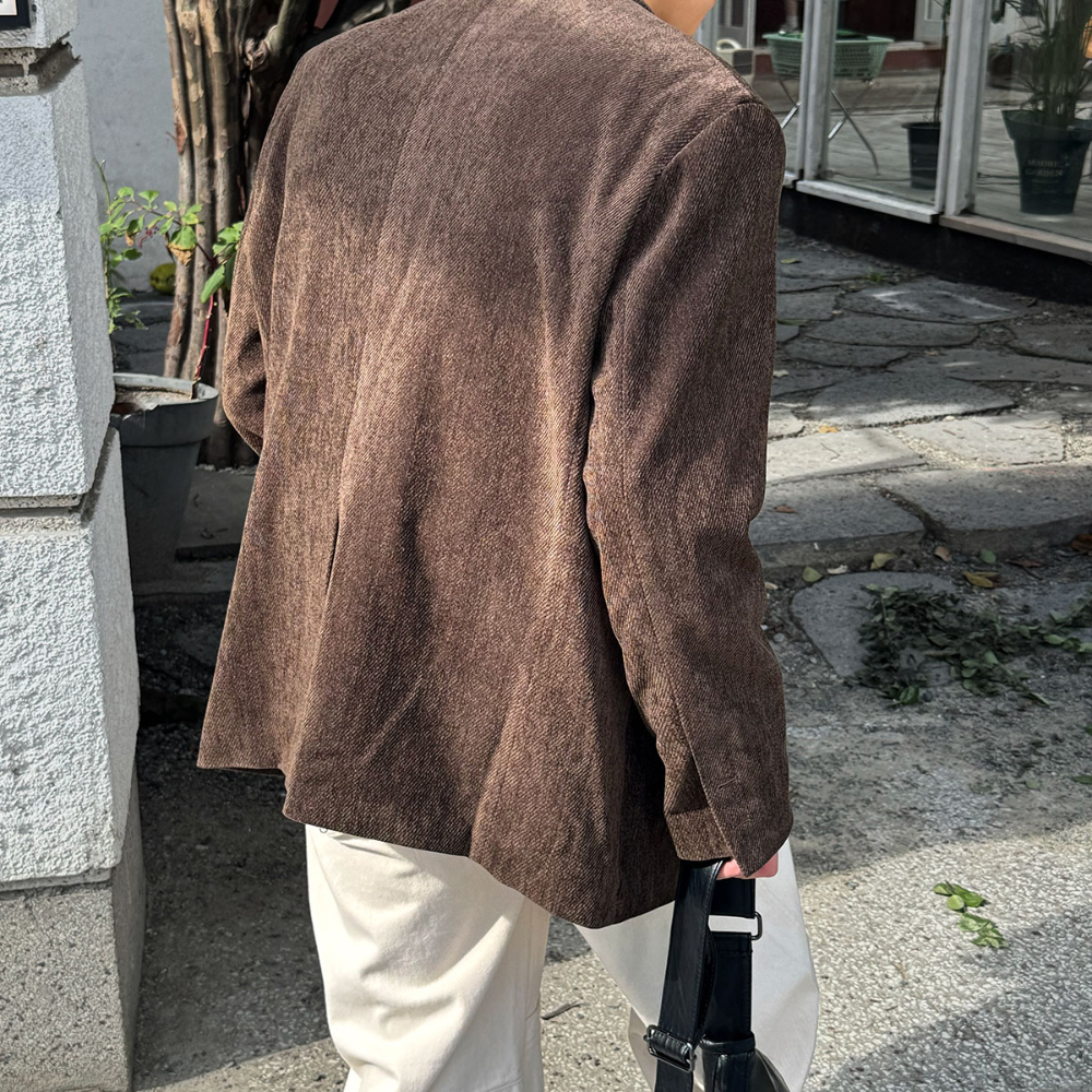 블레이저 모델 착용 이미지-S130L21