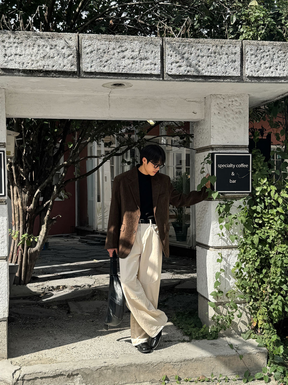 블레이저 모델 착용 이미지-S130L17