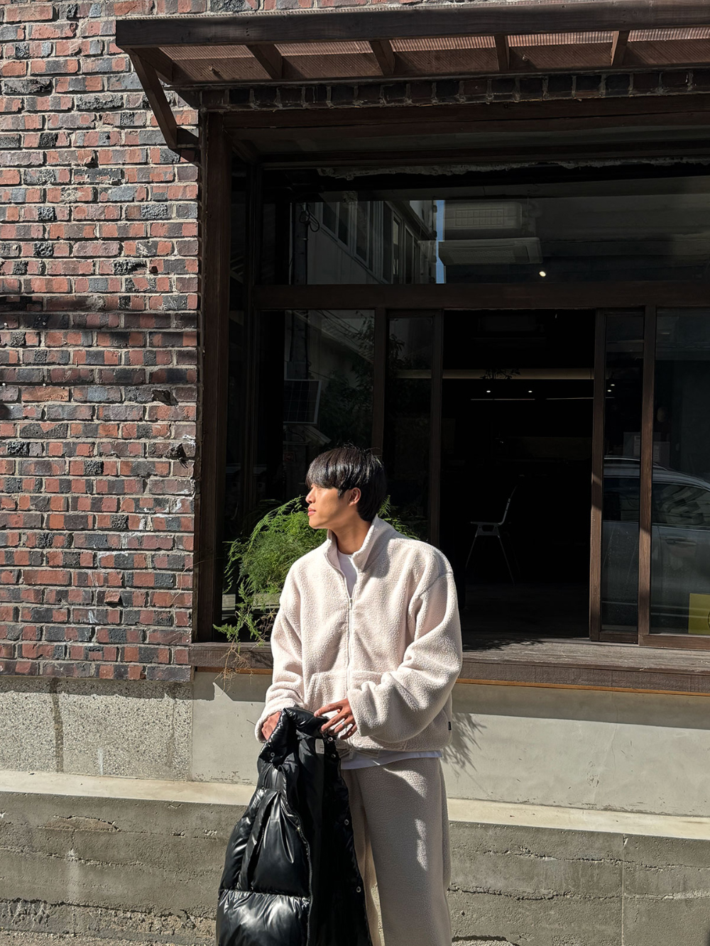 재킷 모델 착용 이미지-S114L27