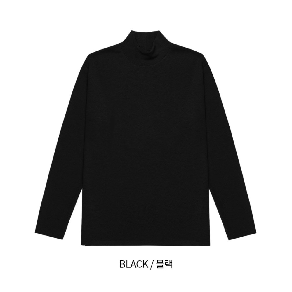 긴팔 티셔츠 차콜 색상 이미지-S132L12
