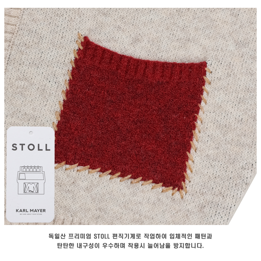 긴팔 티셔츠 버건디 색상 이미지-S126L17