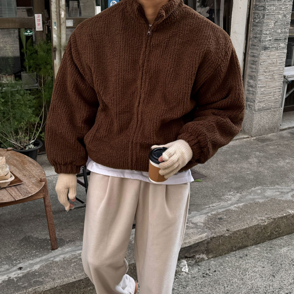재킷 모델 착용 이미지-S154L14