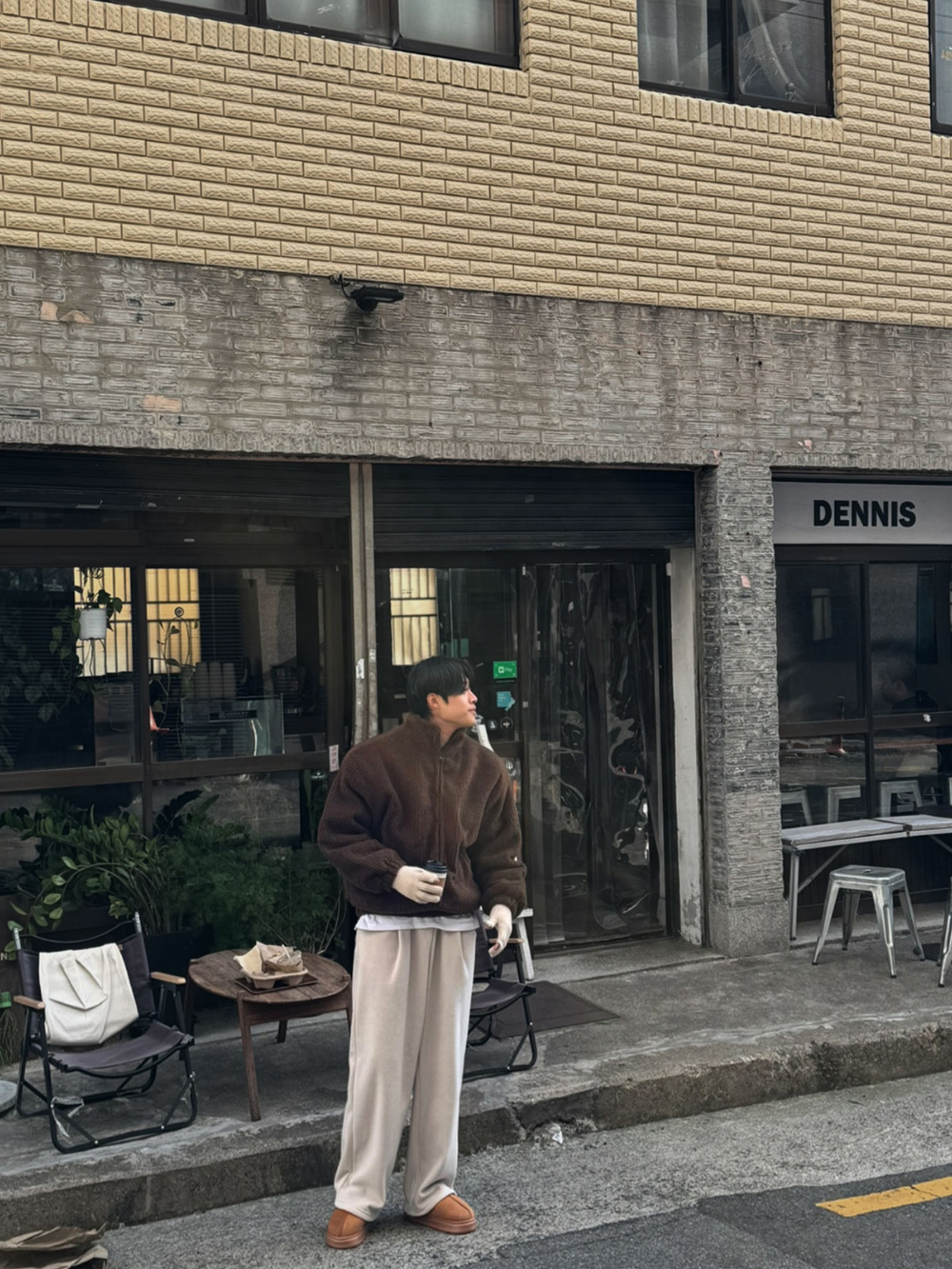 재킷 모델 착용 이미지-S154L17