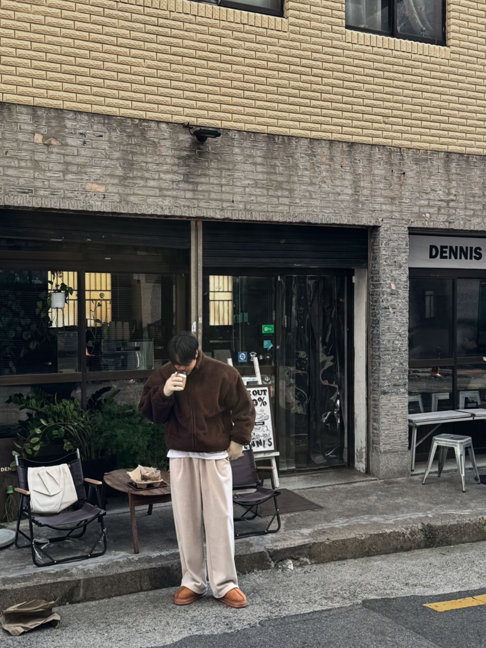 재킷 모델 착용 이미지-S154L13