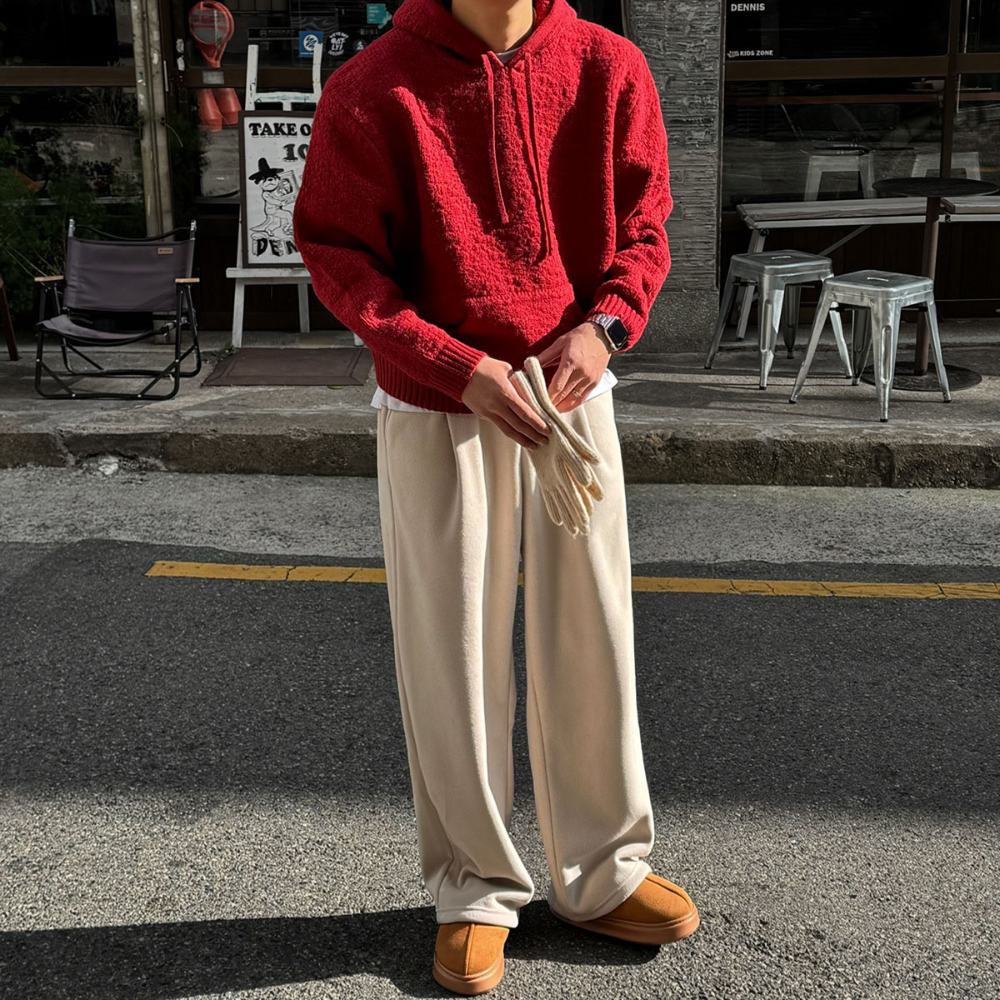 긴팔 티셔츠 모델 착용 이미지-S132L3