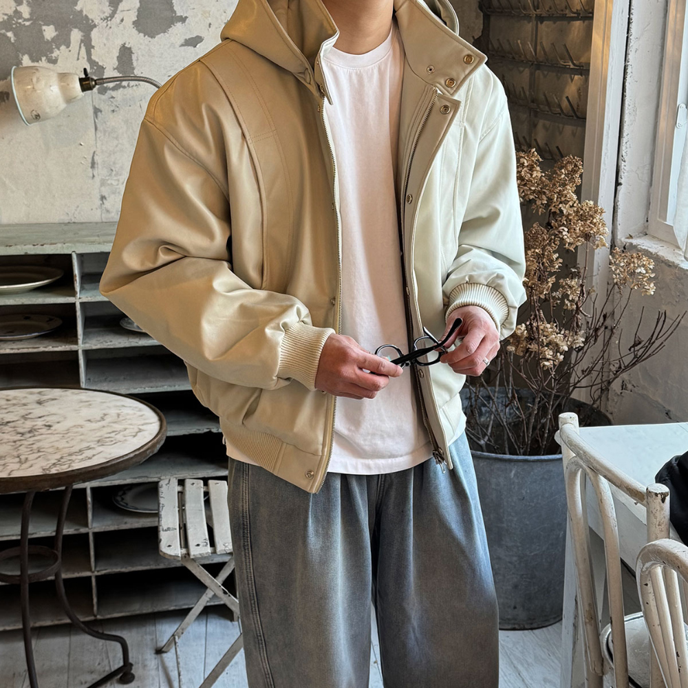 재킷 모델 착용 이미지-S130L10