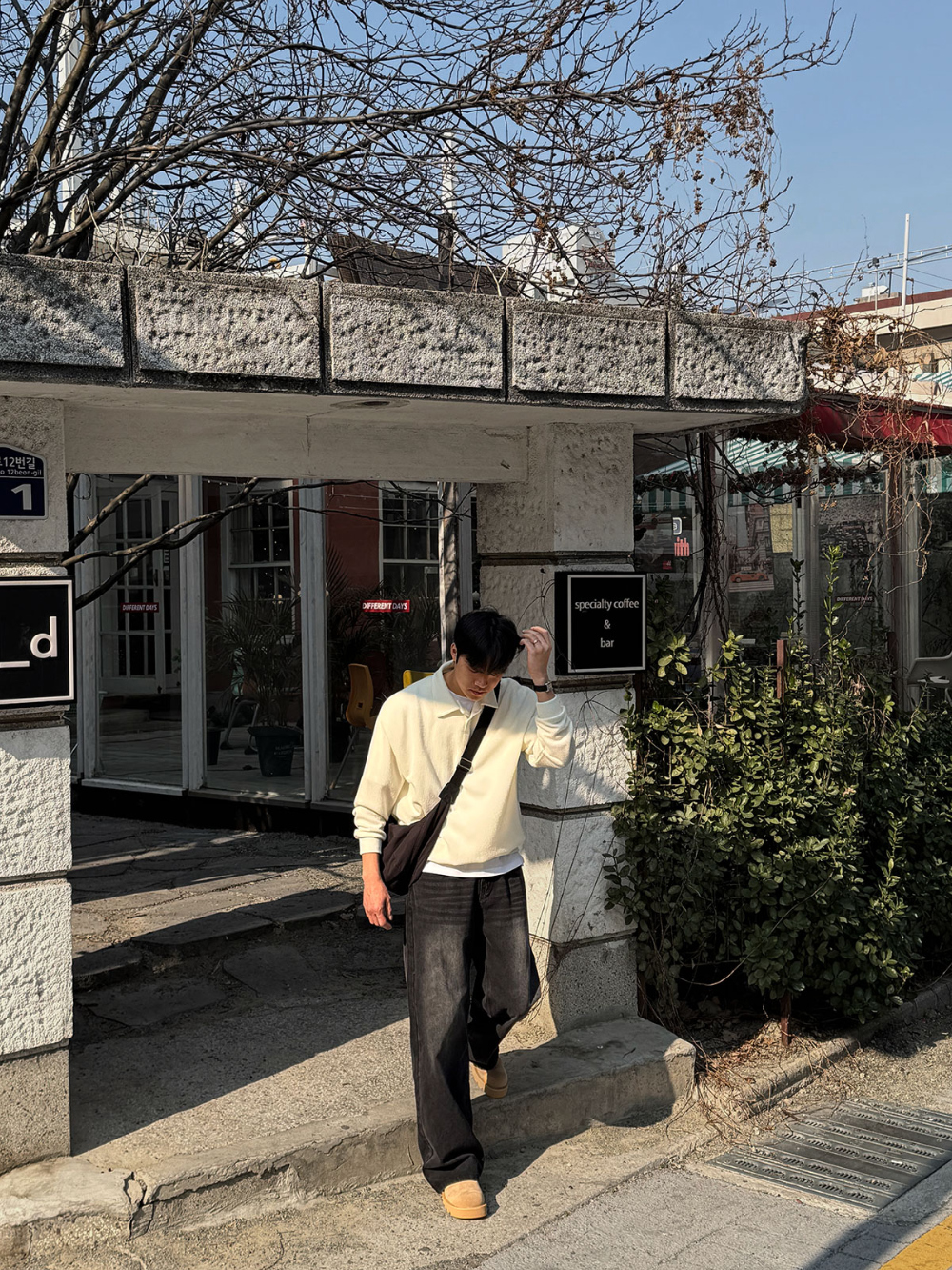 반바지 모델 착용 이미지-S121L26