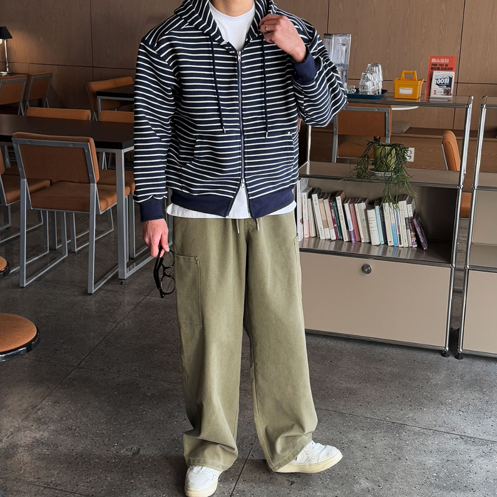 재킷 모델 착용 이미지-S86L33