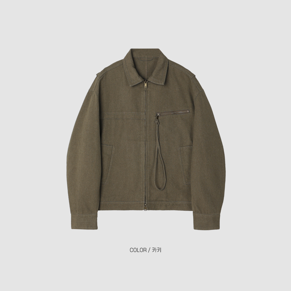 재킷 오트밀 색상 이미지-S138L6