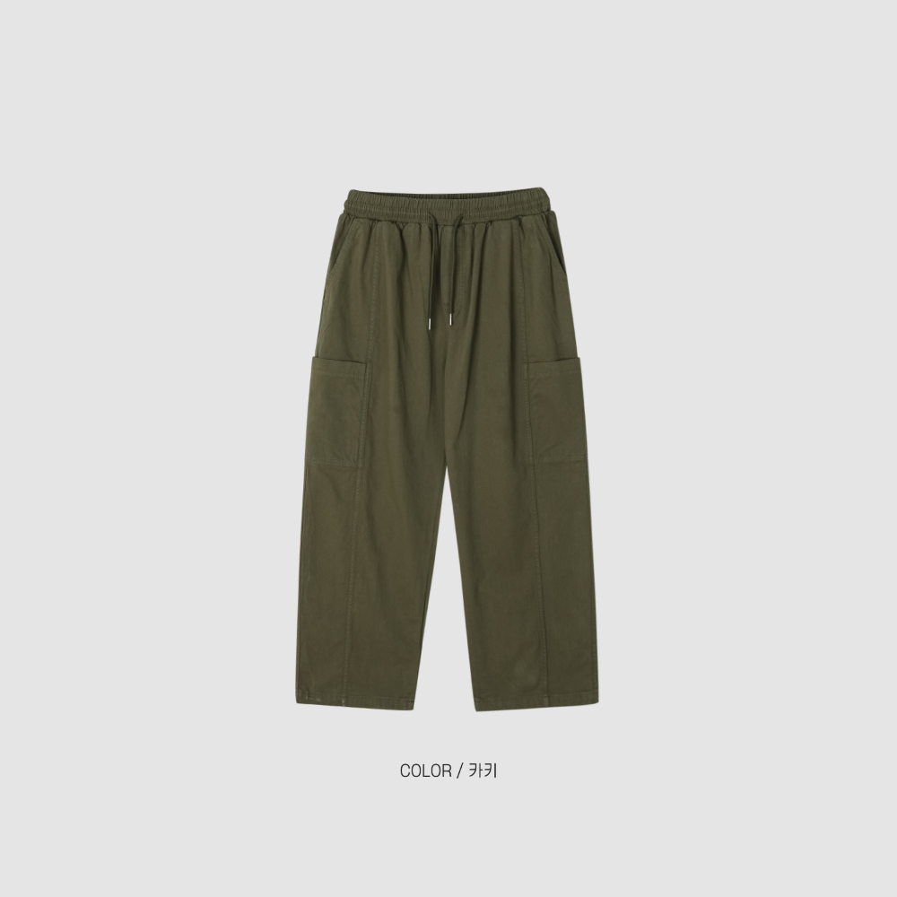 바지 카키 색상 이미지-S139L8