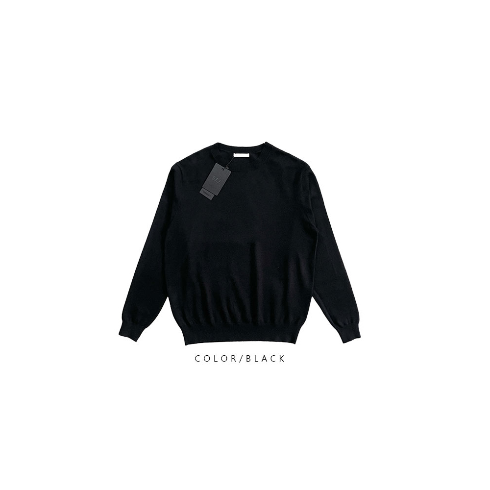 긴팔 티셔츠 그레이블루 색상 이미지-S119L14