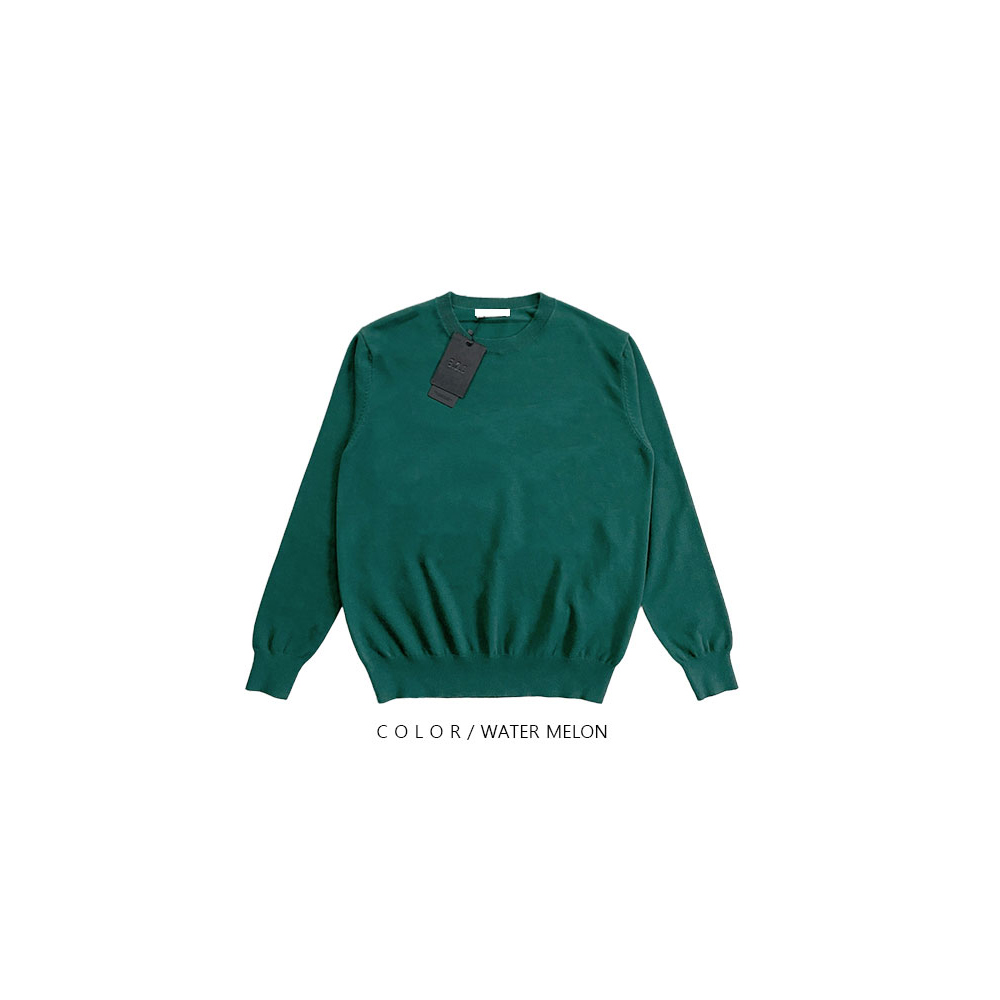 긴팔 티셔츠 청록 색상 이미지-S119L17