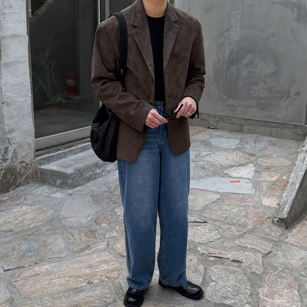 블레이저 모델 착용 이미지-S138L15
