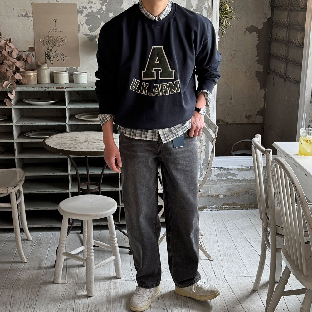 바지 모델 착용 이미지-S128L28