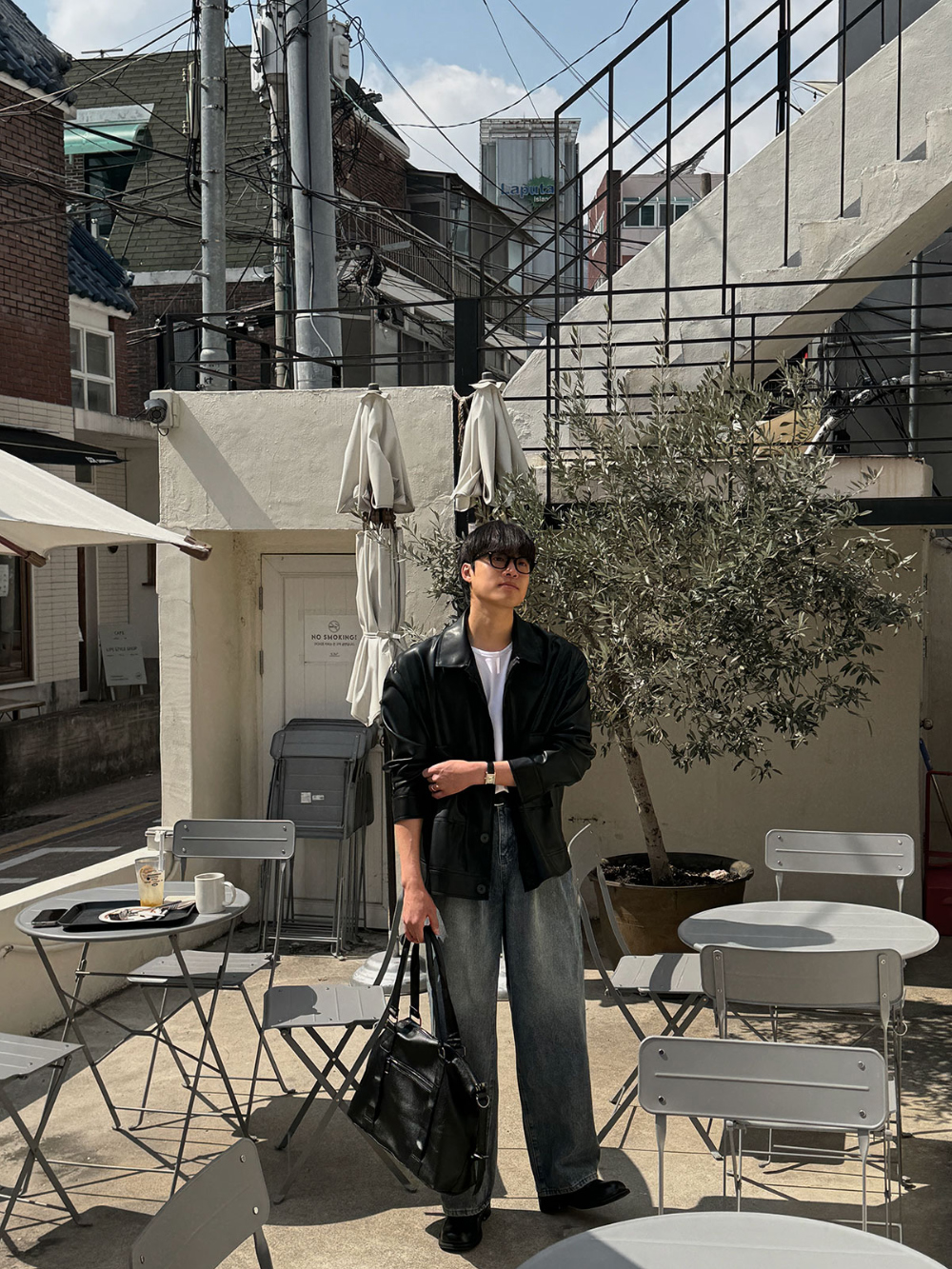 재킷 모델 착용 이미지-S157L27