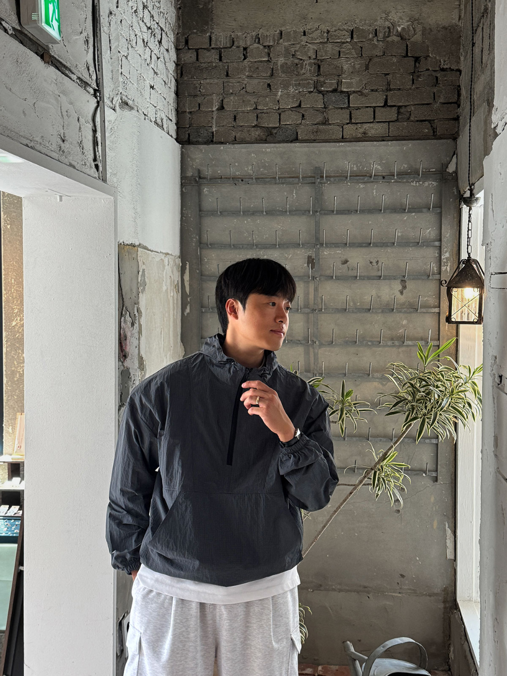 재킷 모델 착용 이미지-S137L33