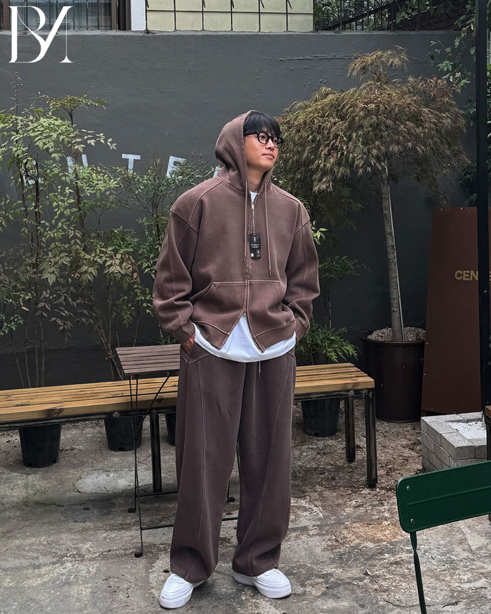 바지 모델 착용 이미지-S172L1