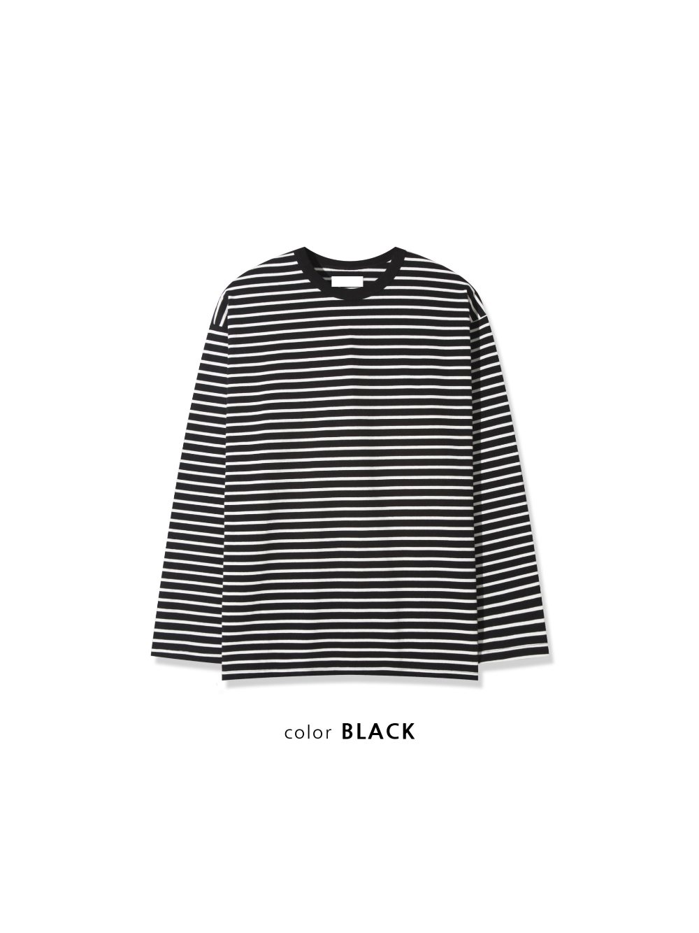 긴팔 티셔츠 그레이 색상 이미지-S142L4
