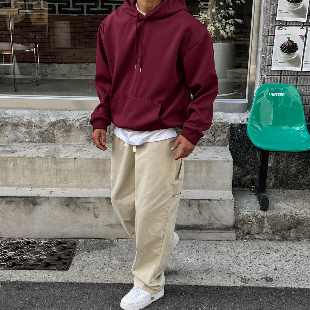 바지 모델 착용 이미지-S160L12