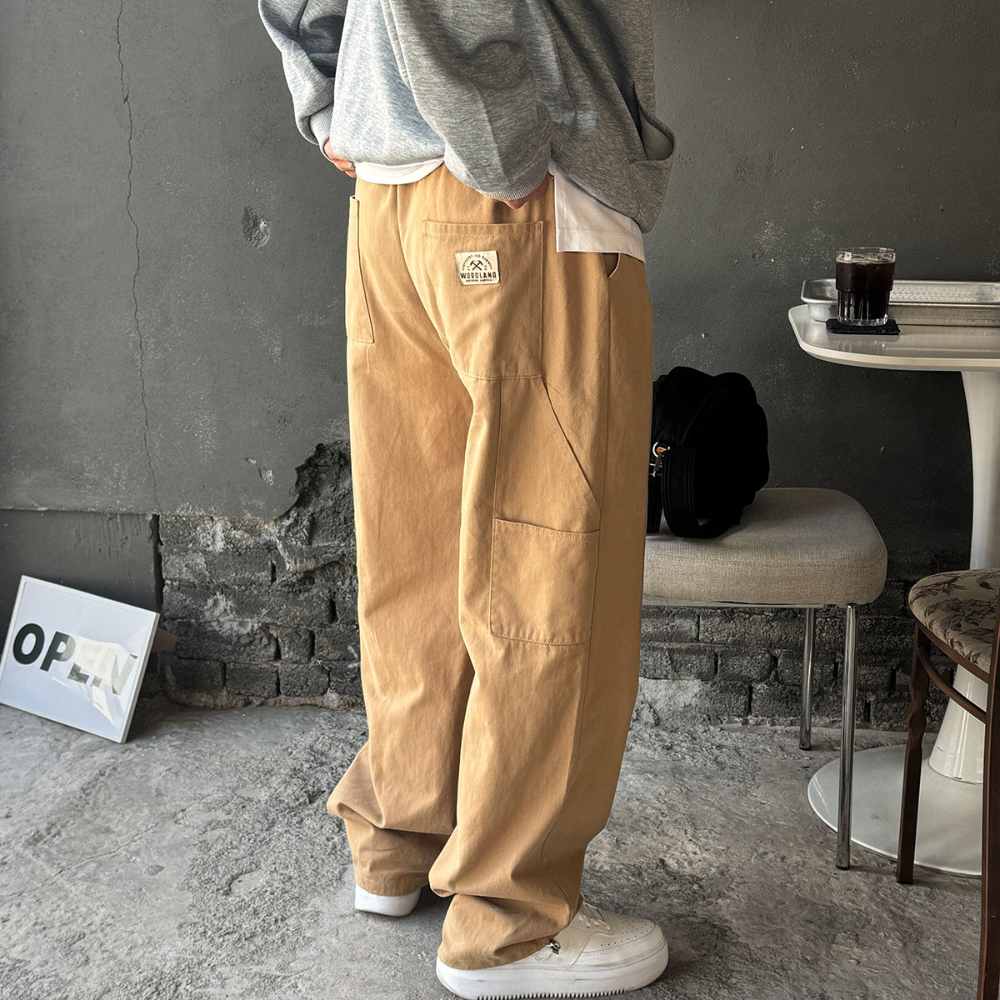 바지 모델 착용 이미지-S160L17