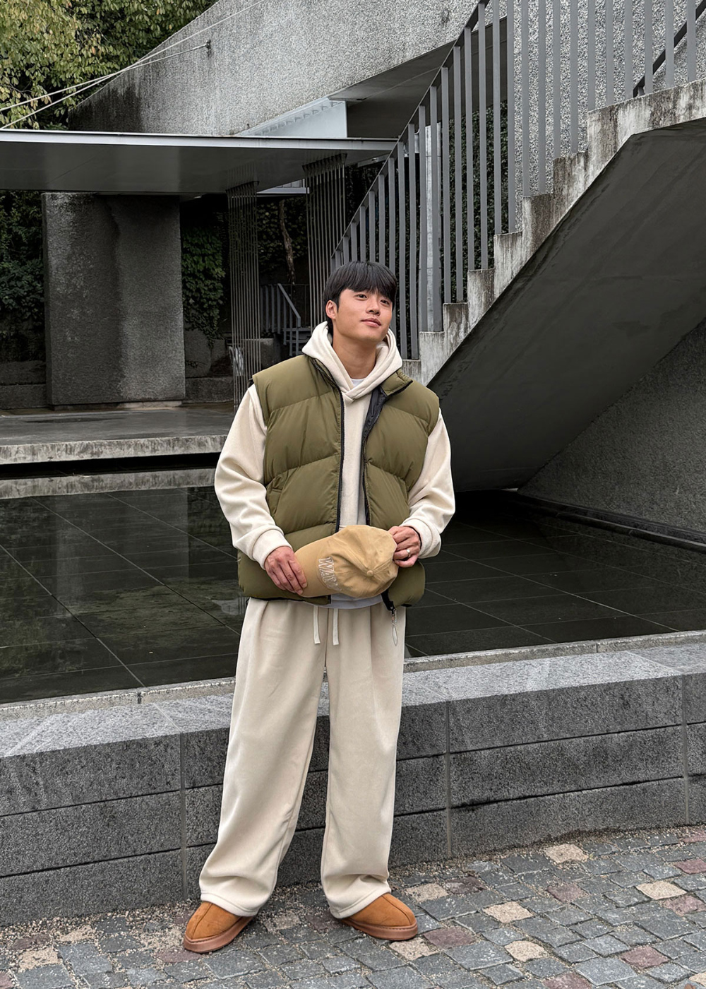 재킷 모델 착용 이미지-S144L24