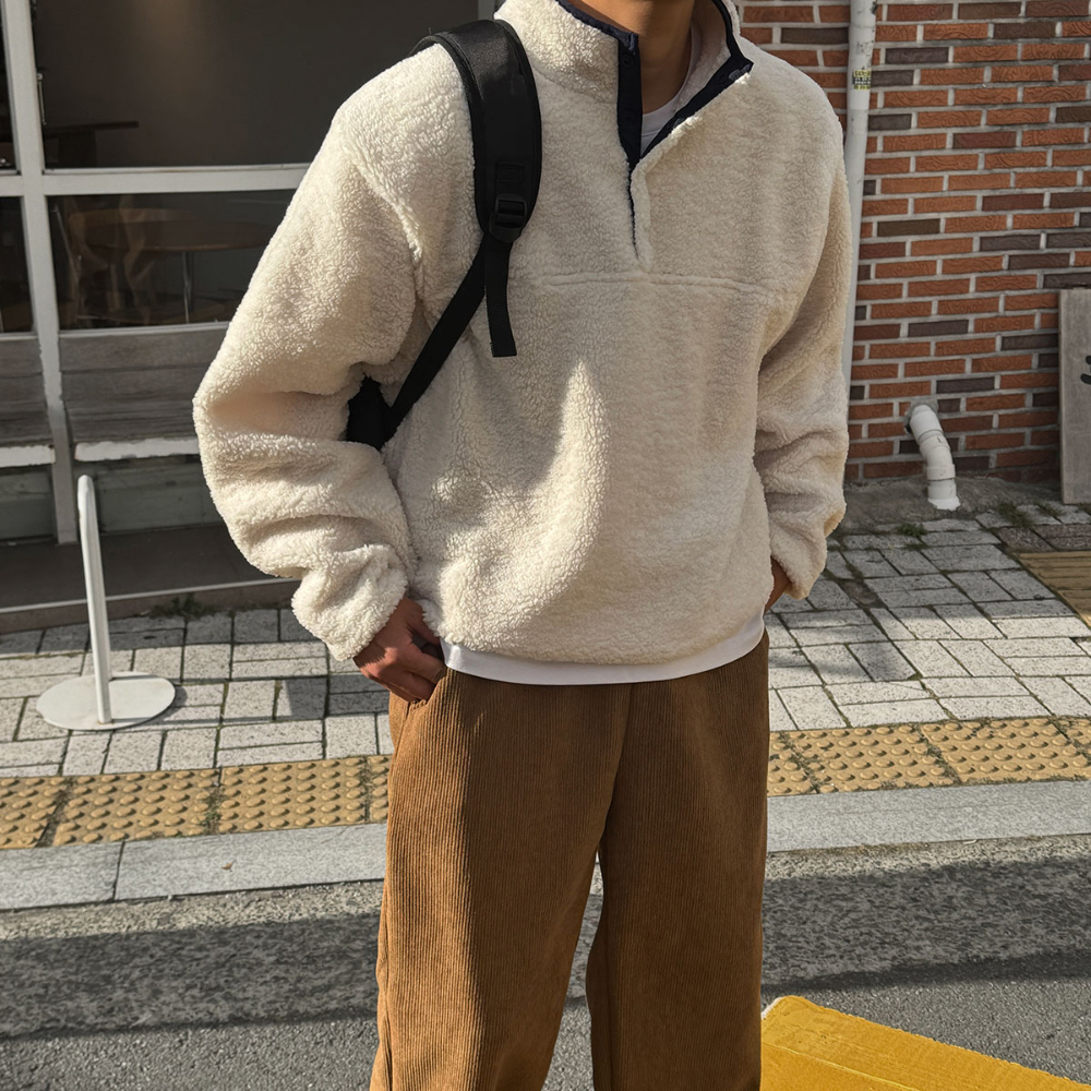 긴팔 티셔츠 모델 착용 이미지-S134L5