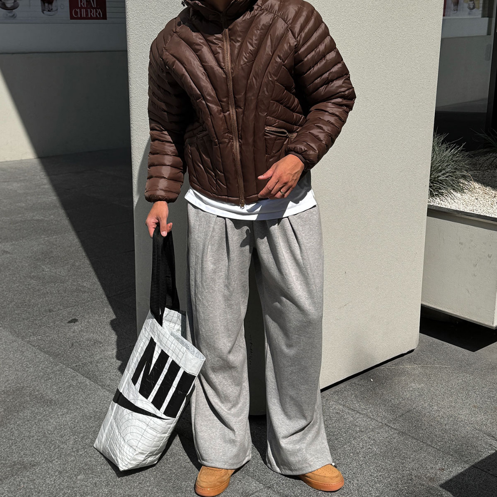 模特兒配戴墊肩的圖片 - S177L4