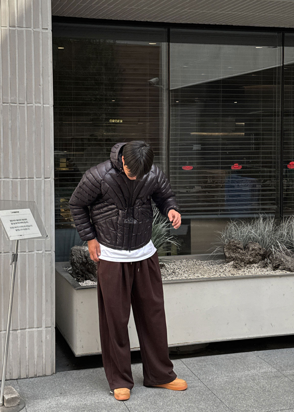 模特兒配戴墊肩的圖片 - S177L24